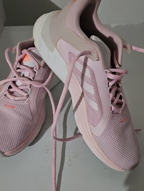 adidas Women's Light Pink Athletic Running Shoes